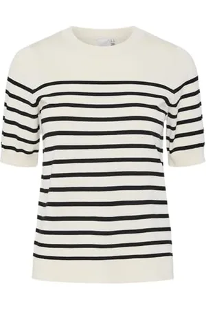 Y.A.S Lena Ss Knit sweter S. Noos, , L