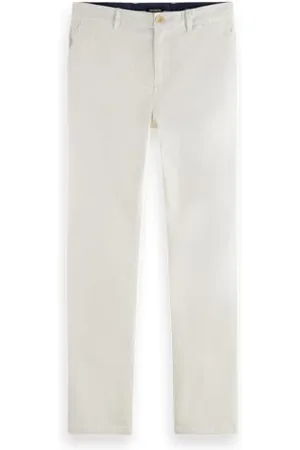 Scotch&Soda Męskie spodnie Core-Stuart Regular Slim Fit Stretch Cotton Chino Pants, , 30W / 32L