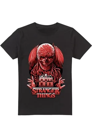 Stranger Things Koszulka unisex Vecna Horror, czarna, rozmiar XXXL, , 4XL