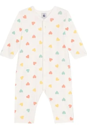 Petit Bateau Unisex Baby A0CST dobry sen bez stóp, biały/wielokolorowy, 24 miesiące, , 24 miesięcy