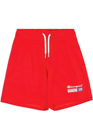 Champion Chłopięce Legacy Boy - szorty graficzne, czerwone (RS011), XL, , 13-14 lat