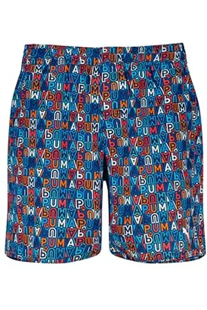 PUMA Swim Boys szorty z nadrukiem MID, 1 szt, , 116