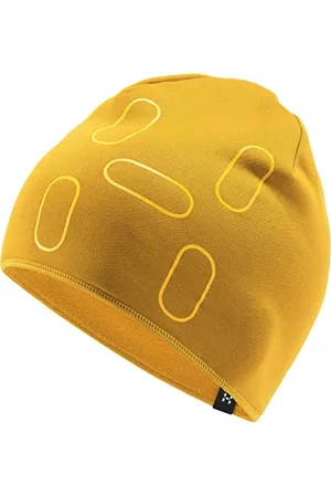 Haglöfs Fanatic Print Czapka dla dorosłych Unisex, Żółty, S-M
