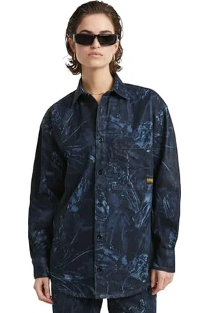 G-Star RAW Relaxed Denim Overshirt, , M