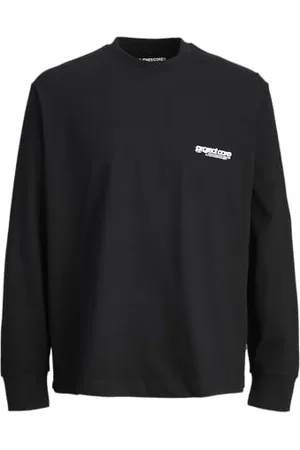 JACK & JONES Jcounion Tee Ls Crew Neck, , XS