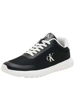 Calvin Klein CK JEANS Męskie 3 EVA RUNNER MESH YM0YM01264 Low Top, Czarny (Ck Black/Bright White), 11 UK, , 43.5 EU