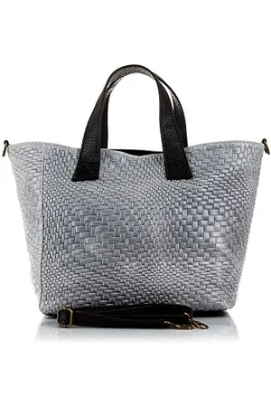 Firenze Artegiani . Torebka damska z prawdziwej skóry. Torba na ramię z prawdziwej skóry. Grawerowana skóra arabeska. Made IN Italy. Vera Pelle Italiana. 32 x 23 x 14 cm. Kolor: , , 32x14x23