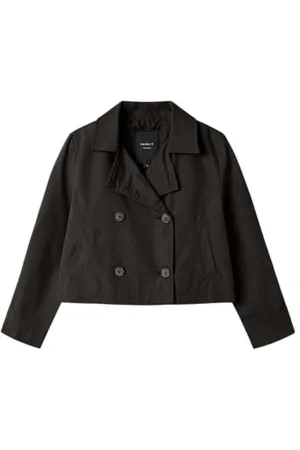 NAME IT Dziewczęce Nkfmadelin Trench Coat Short, , numeric_128