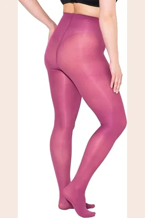 Ulla Popken Damskie duże rozmiary plus size Essential rajstopy z mikrofibry, 60 den, , 52-54