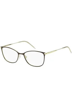 Tommy Hilfiger Damskie okulary przeciwsłoneczne Th 1637, złoto-brązowe, 53