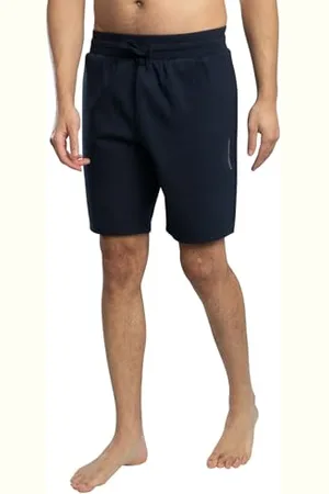 Emporio Armani Man Iconic Piquet Bermudy krótkie niebieskie XL, , XL