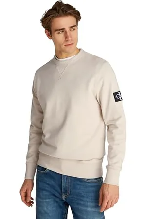 Calvin Klein CK JEANS Męska opaska na szyję J30J323426, szara (płatki owsiane), XXS, , XXS