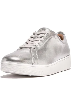 FitFlop Rally Sneakersy damskie, Srebrny, 39 EU