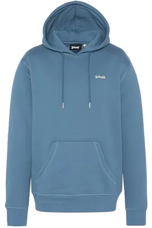 Schott NYC Bluza z kapturem z haftem Schott, SWCASUAL2, , S