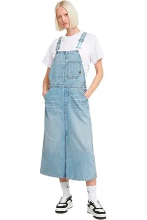 G-Star RAW Sukienka Midi Dungaree, , M