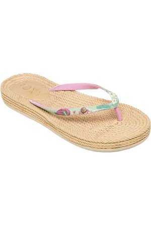 Roxy Damskie sandały South Beach III, zielone/różowe, 36 EU, , 36 EU