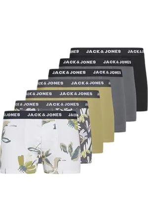 JACK & JONES Bokserki męskie Abstract Trunks (7 szt.)