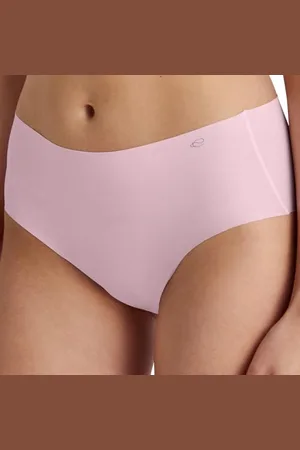 Calida Natural Skin Seamless-Midi-Slip, Cradle to Cradle Certified® damskie, bezszwowe, wyrównujące temperaturę i szybkoschnące, , 44-46