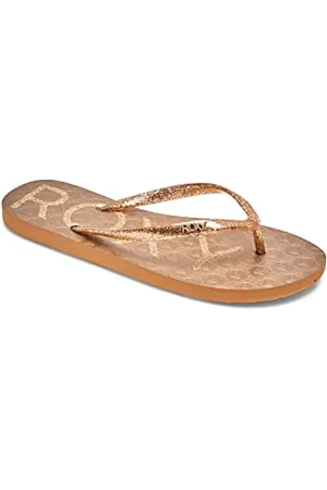 Roxy Damskie sandały Viva Sparkle, brązowe, 37 EU, , 37 eu