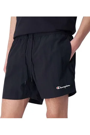Champion Legacy Ikony Beachshorts - Crinkle Taslon Small Script Logo Kostium Spodenki, , M Męskie SS24, , M