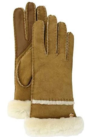 UGG Kobiety W seamed tech glove Rękawiczki W NADRUKOWANA NOCNA TECHANT, , S