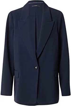 ESPRIT Damski blezer 082EO1G323, 400/NAVY, 40