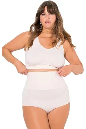 Ulla Popken Damskie majtki modelujące, wysoki ściągacz, modelujące figurę, , 50-52