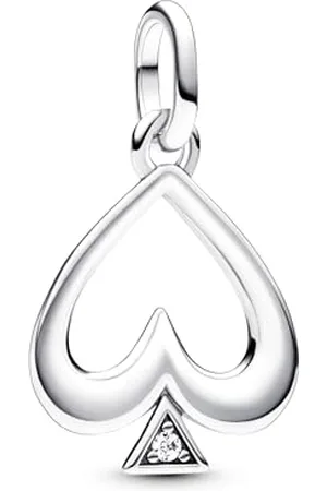 PANDORA ME Pik Medaillon-Charm aus Sterling Silber mit Cubik Zirkonia, Kompatibel ME und Moments Armbändern, 793078C01