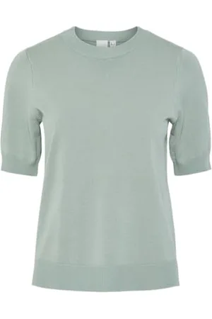 Y.A.S Lena Ss Knit sweter S. Noos, , XS