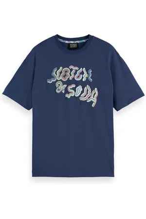 Scotch&Soda Relaxed-Fit Front Artwork T-shirt, , M