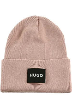 HUGO BOSS Damska czapka Saretty, jasno-pastelowy róż