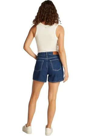 Tommy Hilfiger Damskie szorty DNM MINI HW ACE WW0WW44385, Denim, NI29, , 46