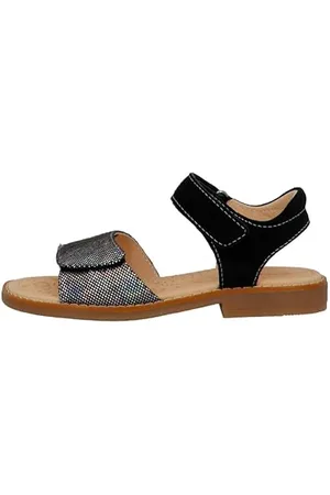 Lurchi 74L1263002 płaskie sandały, czarne, rozmiar 28 EU, , 28 EU