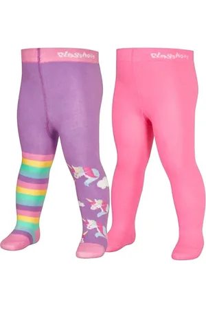 Playshoes Rajstopy dziecięce unisex, Jednorożec zestaw 2 szt, 86-92