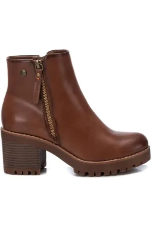 Refresh 172311, Damskie krótkie buty do kostki, Camel, 40 EU, , 40 EU