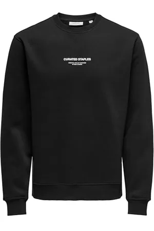 Only & Sons Onscurated Reg Crew Neck Sweat Noos, , XS