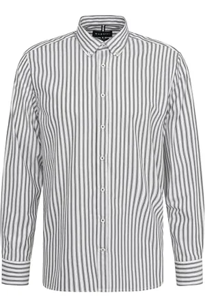 Bugatti Koszula męska Button-Down z długim rękawem Modern Fit, , S