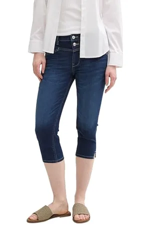 TOM TAILOR Damskie dżinsy Capri, , 32