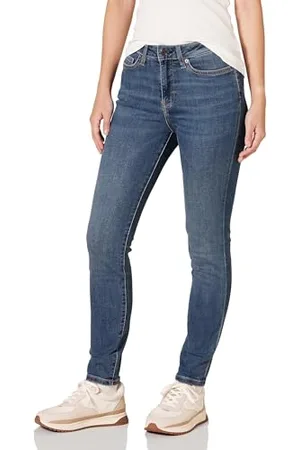 Amazon Damskie dżinsy skinny z wysokim stanem, średni sprany, 10