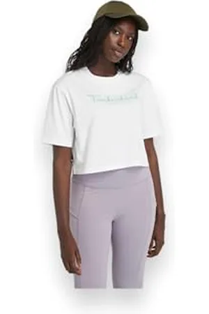 Timberland Koszulka damska z krótkim rękawem Cropped, , XXL