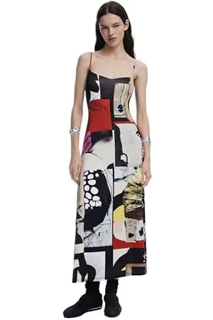 Desigual Vest_Newspaper Coll, 9019 Tutti FRUTI, S, , S