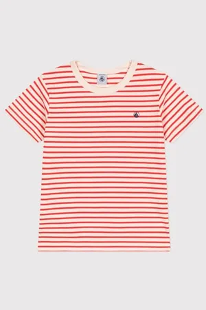 Petit Bateau Koszulka chłopięca z krótkim rękawem, , 6 lat