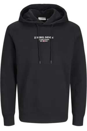 JJ Jrebjeans Rebel Print Sweat Hood Noos, , S