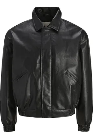 JACK & JONES Jcochrome Pu Bomber Jacket kurtka męska, , S