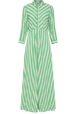 Y.A.S Savanna Long Shirt Dress S. Noos, , L