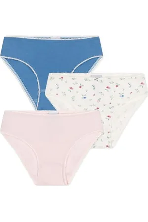 Petit Bateau Majtki dziewczęce (3 sztuki), , 5 lat