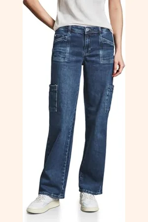 Street one Jeansy w stylu cargo, , 29W / 32L