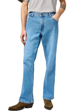 Wrangler Męskie dżinsy Horizon, Regular Fit, bootcut nogawki, , 33W / 34L