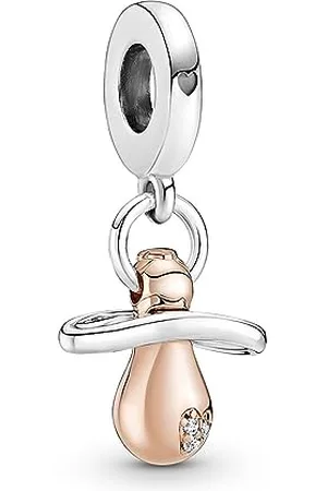 PANDORA Charm "Schnuller Kind" Silber rosévergoldet 781490C01