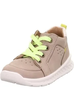 Superfit Chłopięce buty sportowe Breeze, beżowe/żółte 4000, , 30 EU